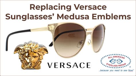 where to fix versace sunglasses|Versace glasses replacement parts.